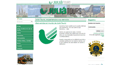 Desktop Screenshot of juliatourspr.com